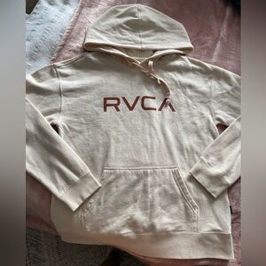 RVCA Hoodie Light Coral Colour